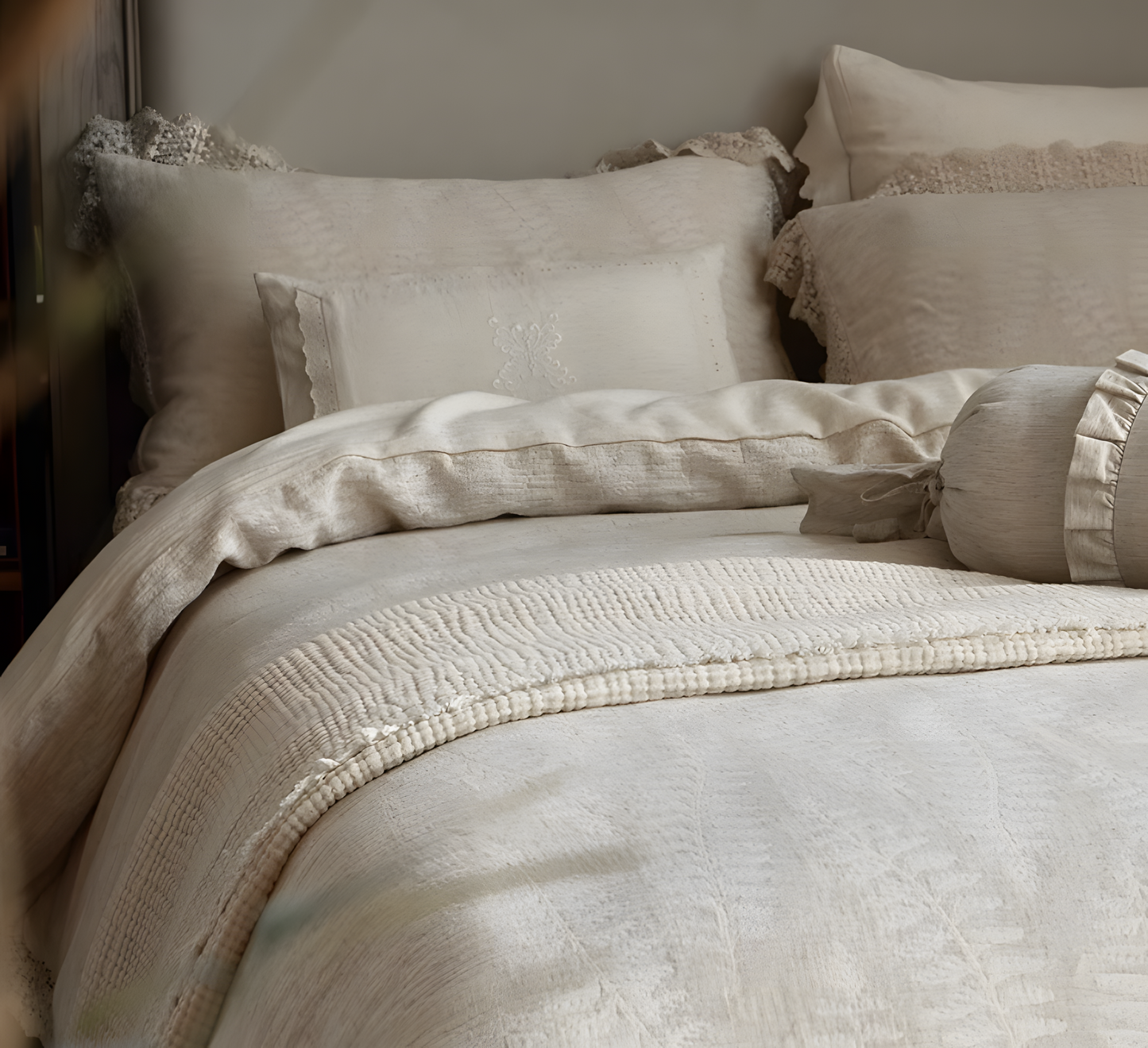 Charm Embroidered Bedding Set