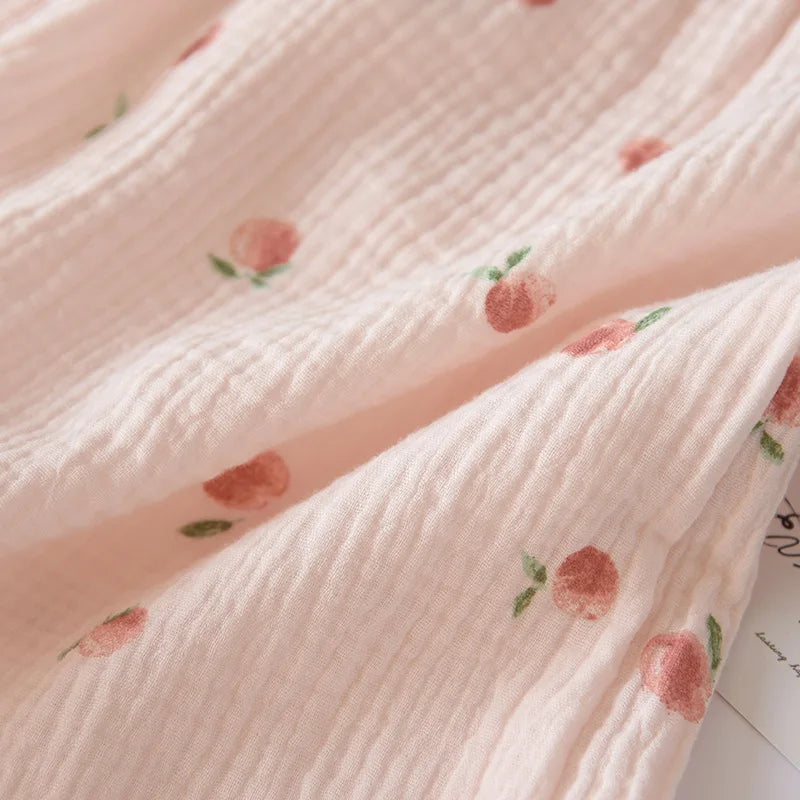 Peachy Breeze Pajama Set