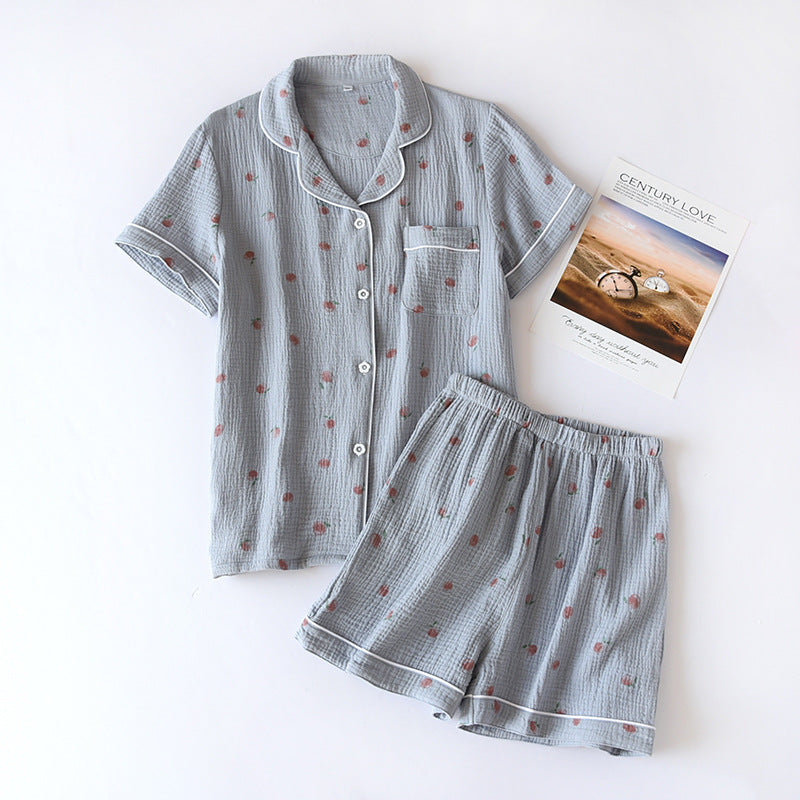 Peachy Breeze Pajama Set