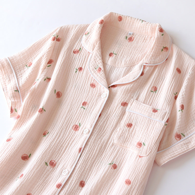 Peachy Breeze Pajama Set