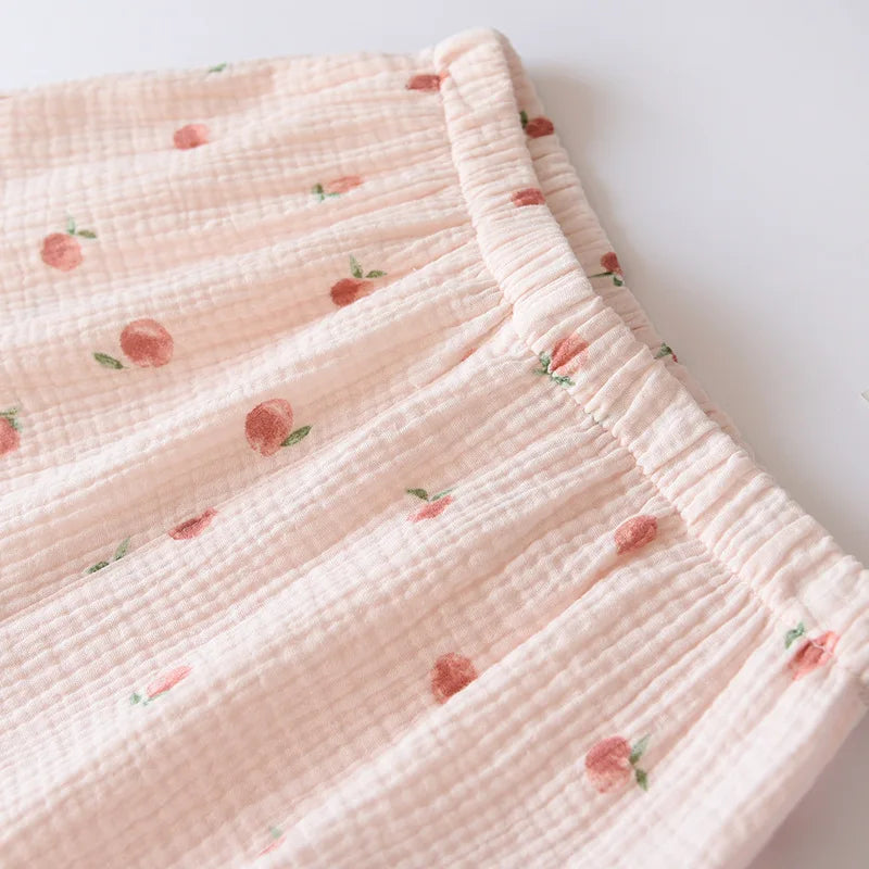 Peachy Breeze Pajama Set