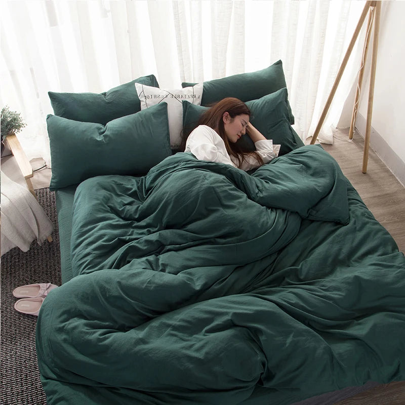 Evergreen Calm Bedding Set