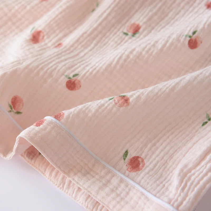 Peachy Breeze Pajama Set