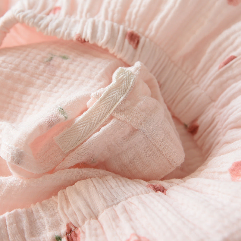 Peachy Breeze Pajama Set