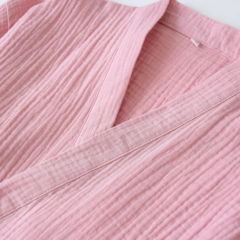 Soft Breeze Kimono Pajama Set