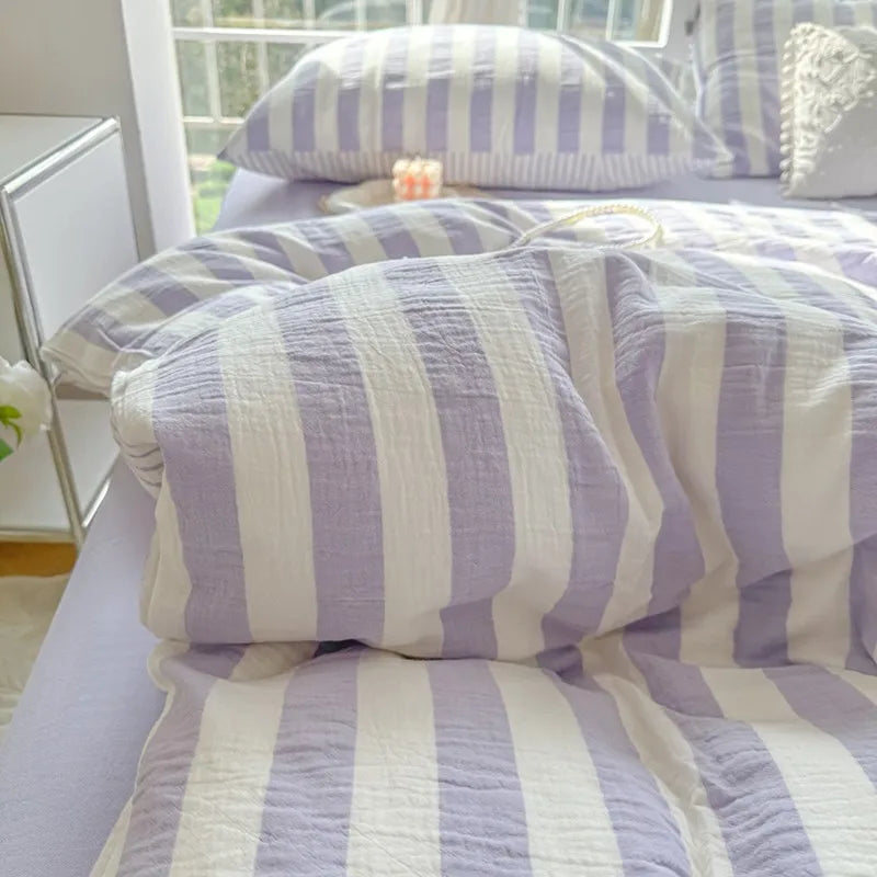Fresh Stripe Breeze Bedding Set