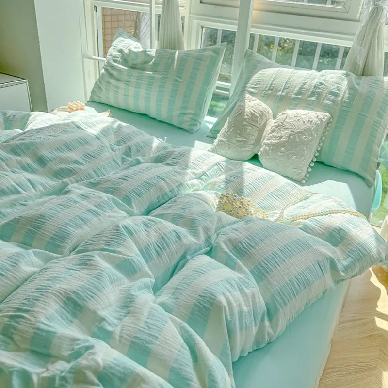 Fresh Stripe Breeze Bedding Set