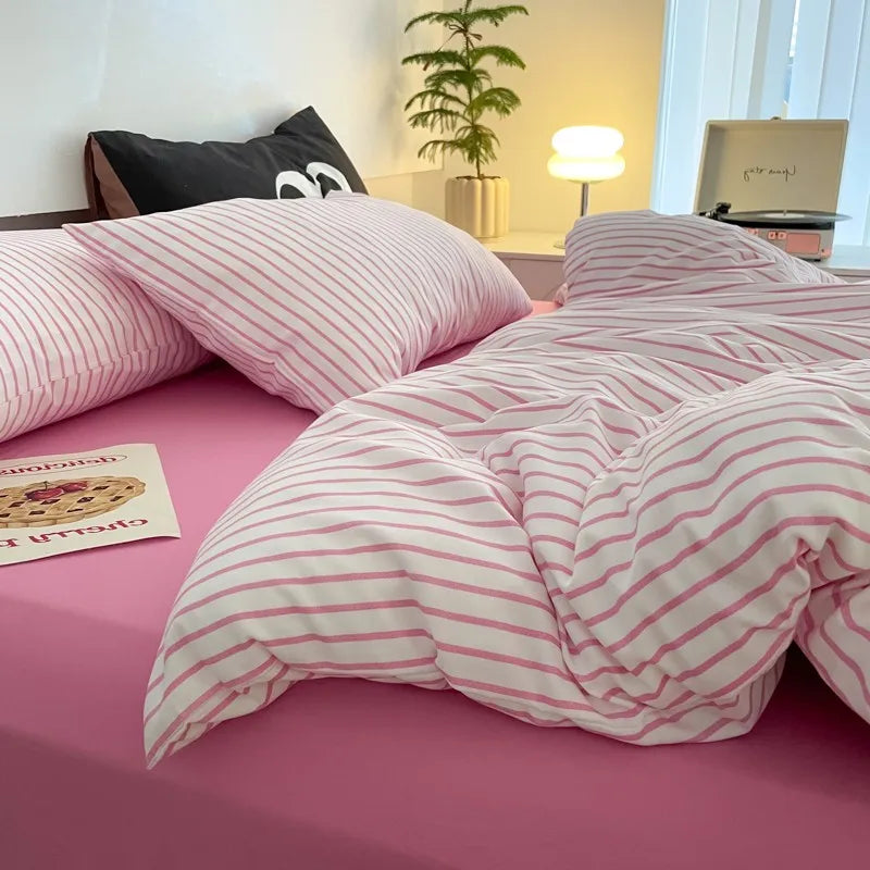 Calm Stripe Bedding Set