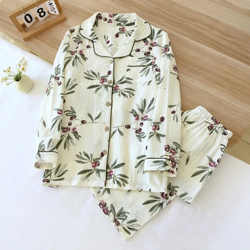 Cream Serenity Pajama Set