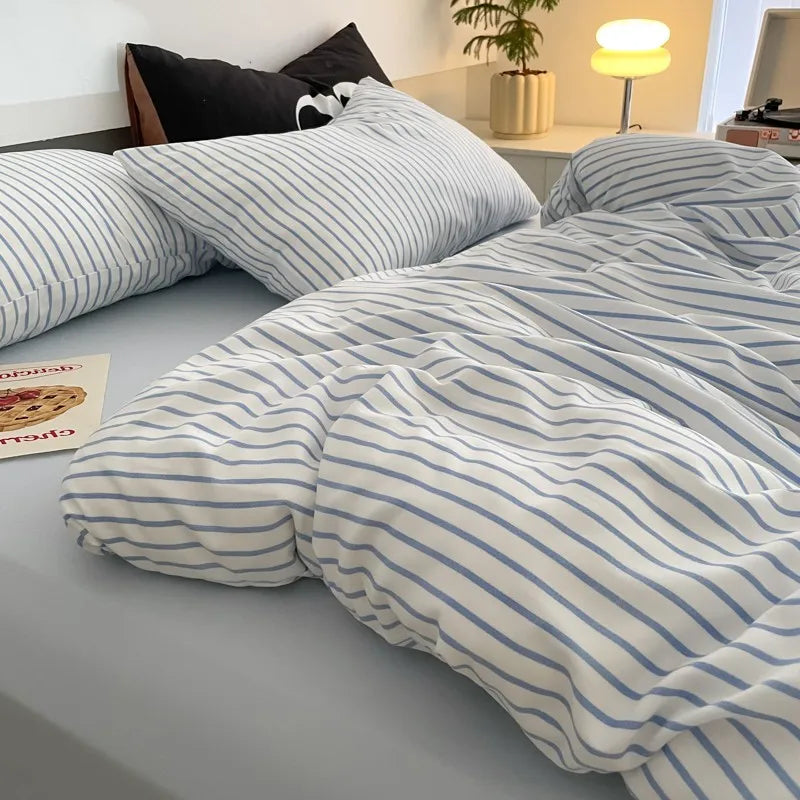 Calm Stripe Bedding Set