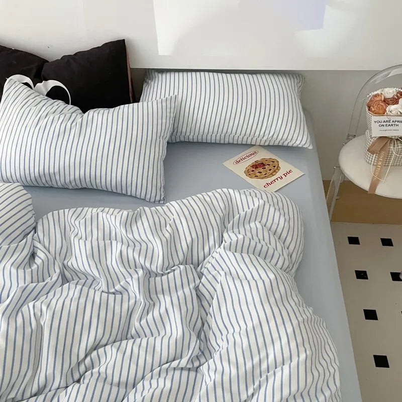 Calm Stripe Bedding Set