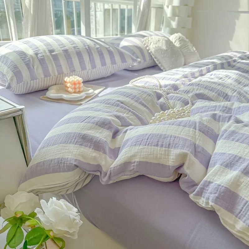 Fresh Stripe Breeze Bedding Set