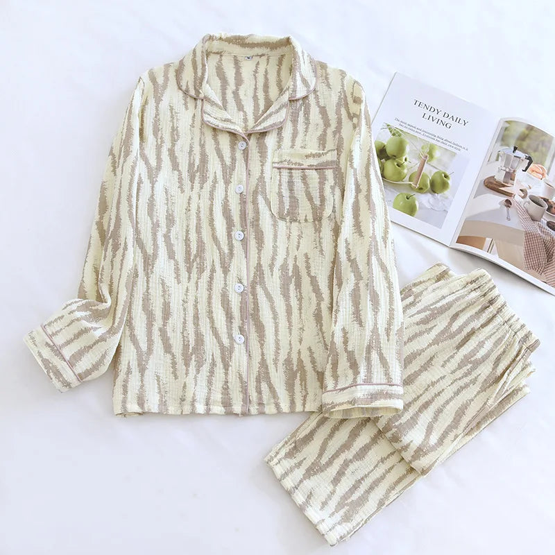 Cream Serenity Pajama Set