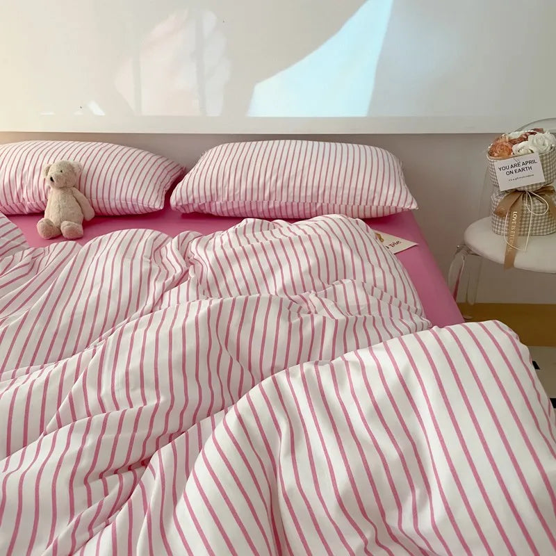 Calm Stripe Bedding Set