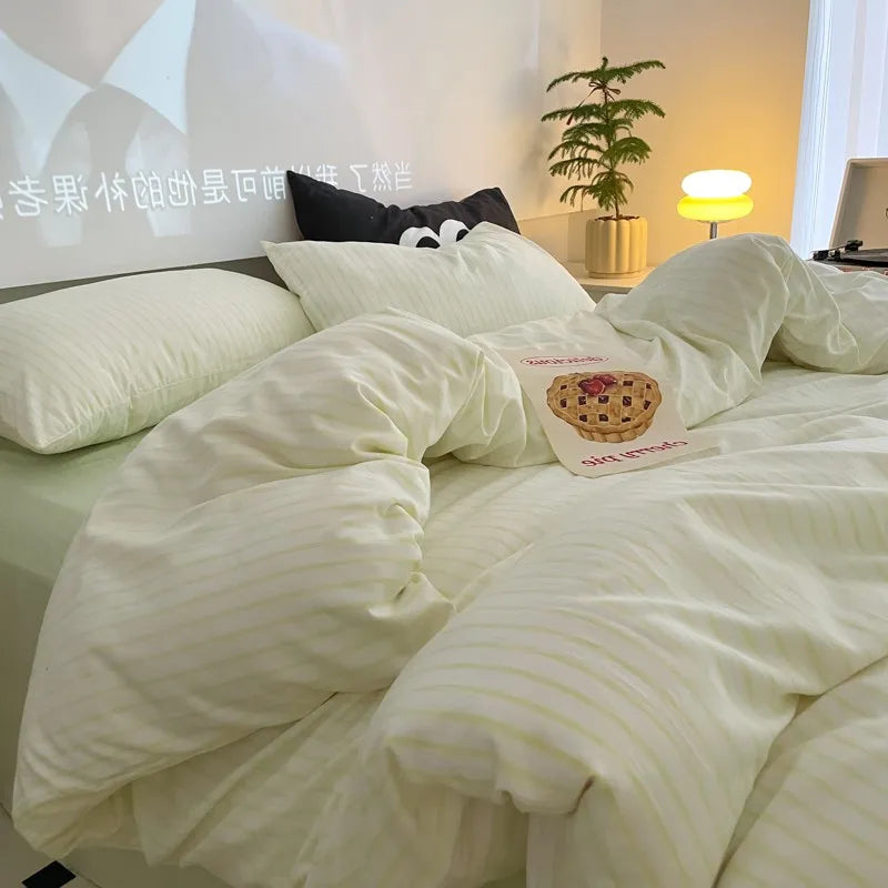 Calm Stripe Bedding Set