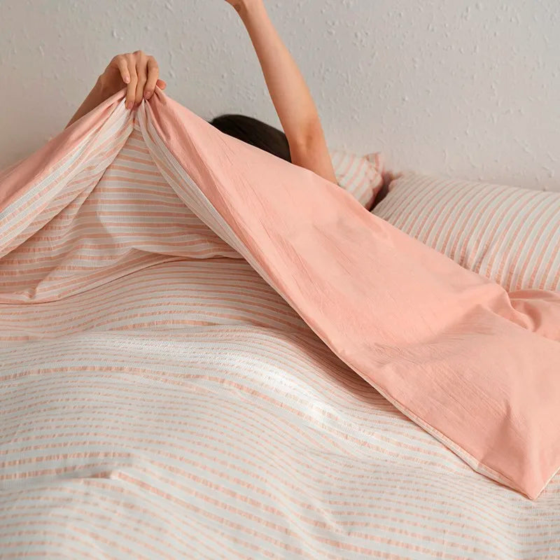 Sunrise Stripes Bedding Set