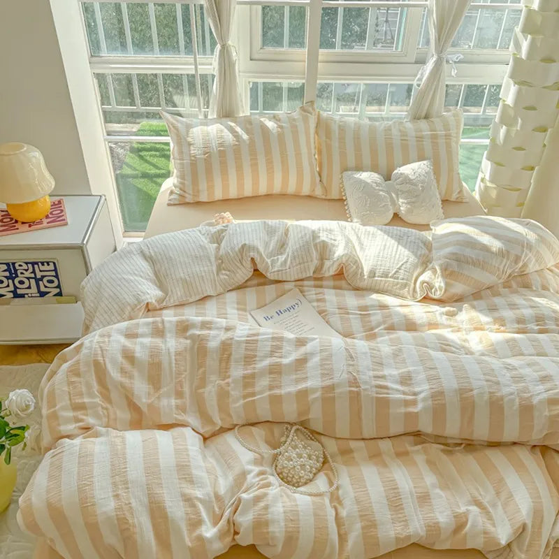 Fresh Stripe Breeze Bedding Set