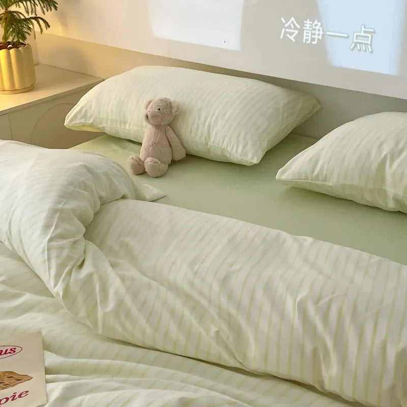Calm Stripe Bedding Set