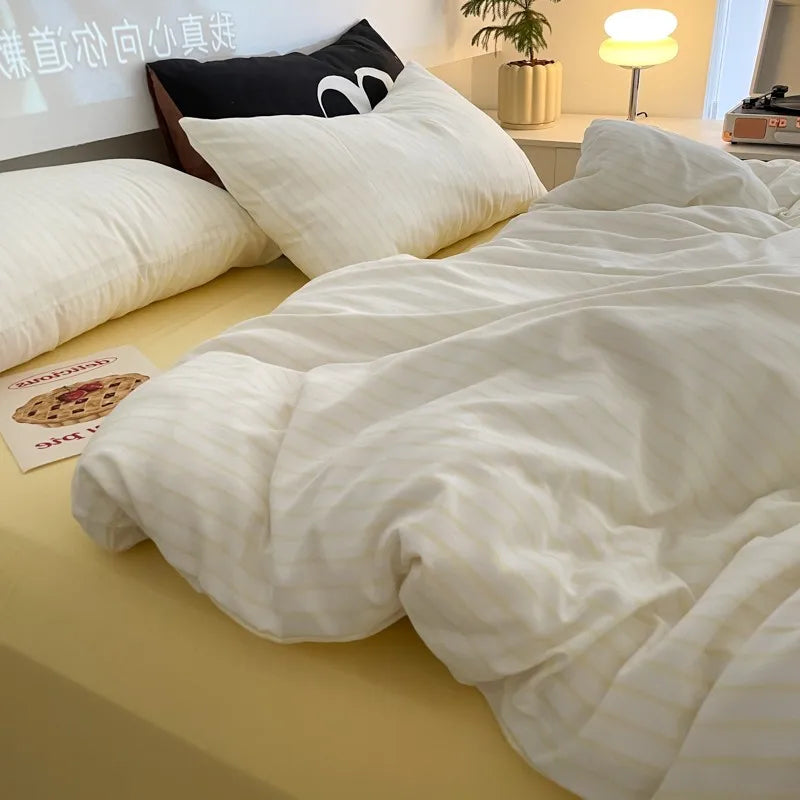 Calm Stripe Bedding Set