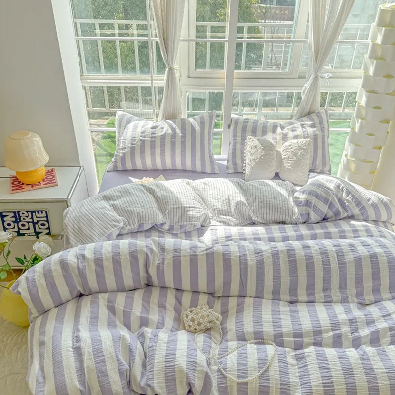Fresh Stripe Breeze Bedding Set