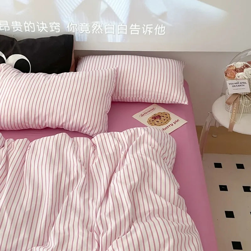 Calm Stripe Bedding Set