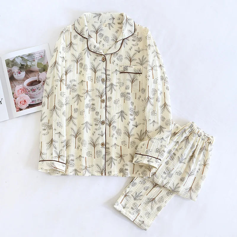 Cream Serenity Pajama Set