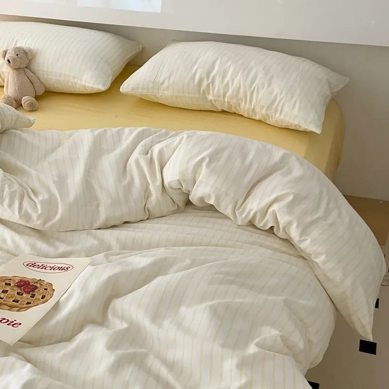 Calm Stripe Bedding Set