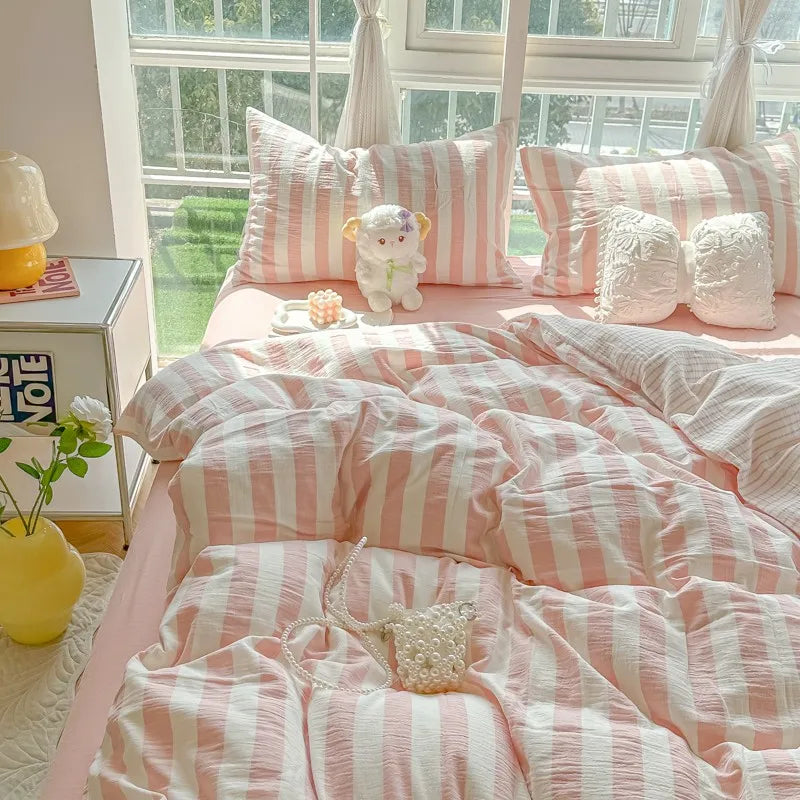 Fresh Stripe Breeze Bedding Set