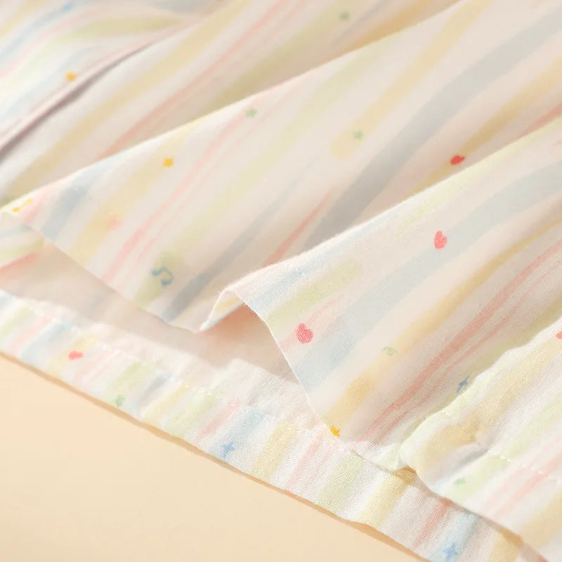 Summer Breeze Cotton Pajama Set