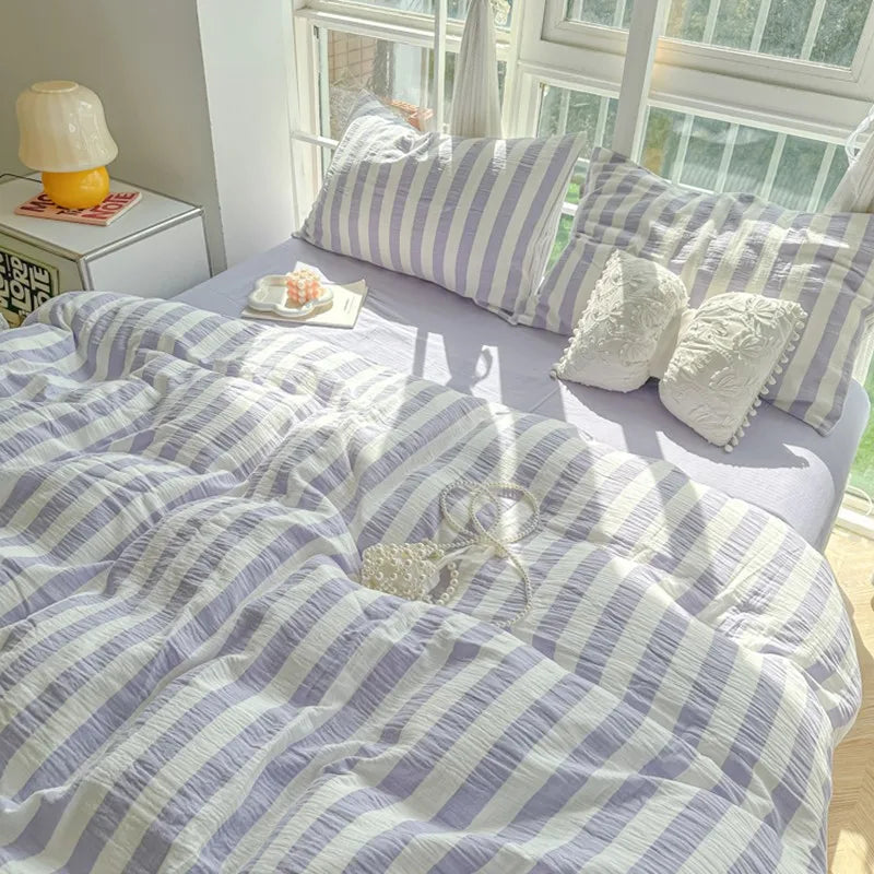 Fresh Stripe Breeze Bedding Set