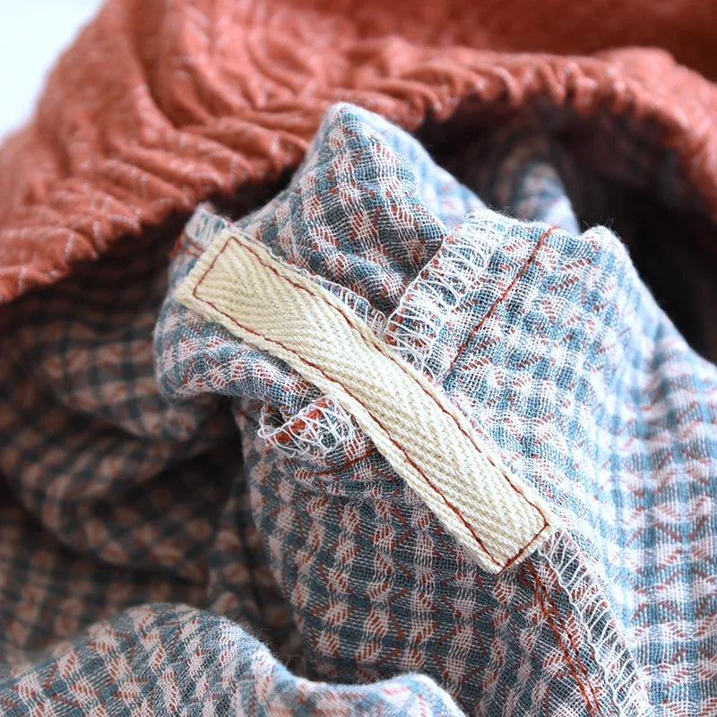 Zen Cotton Kimono Pajama Set