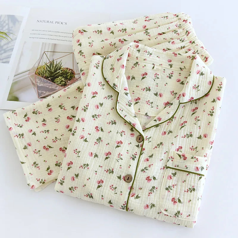 Cream Serenity Pajama Set