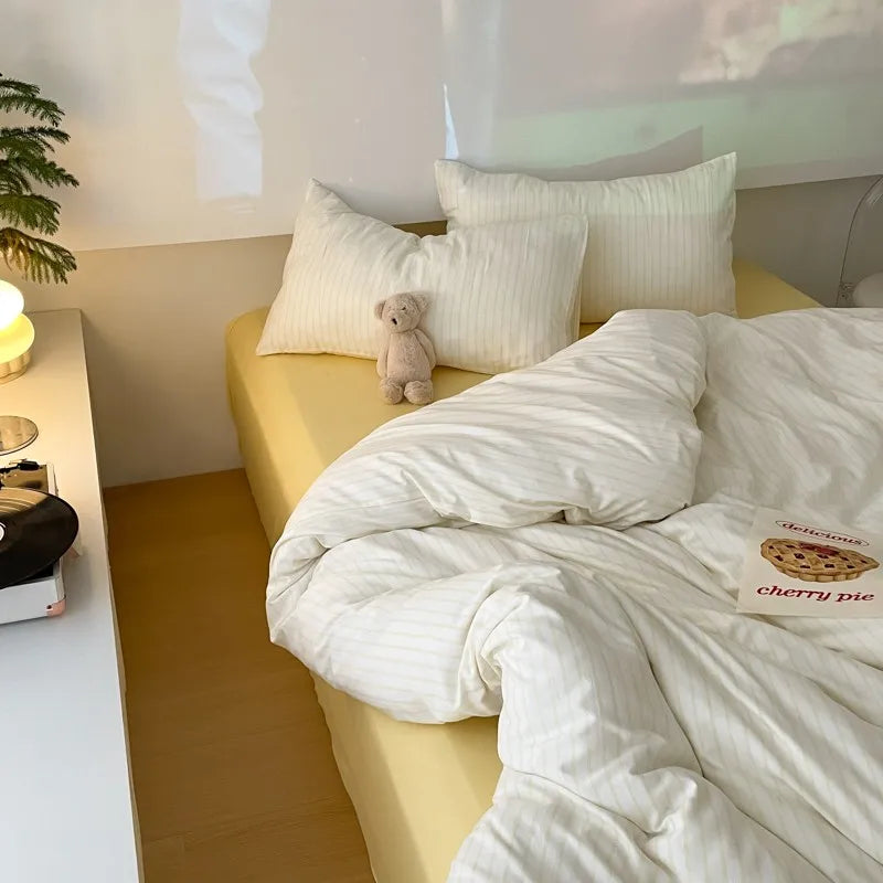 Calm Stripe Bedding Set