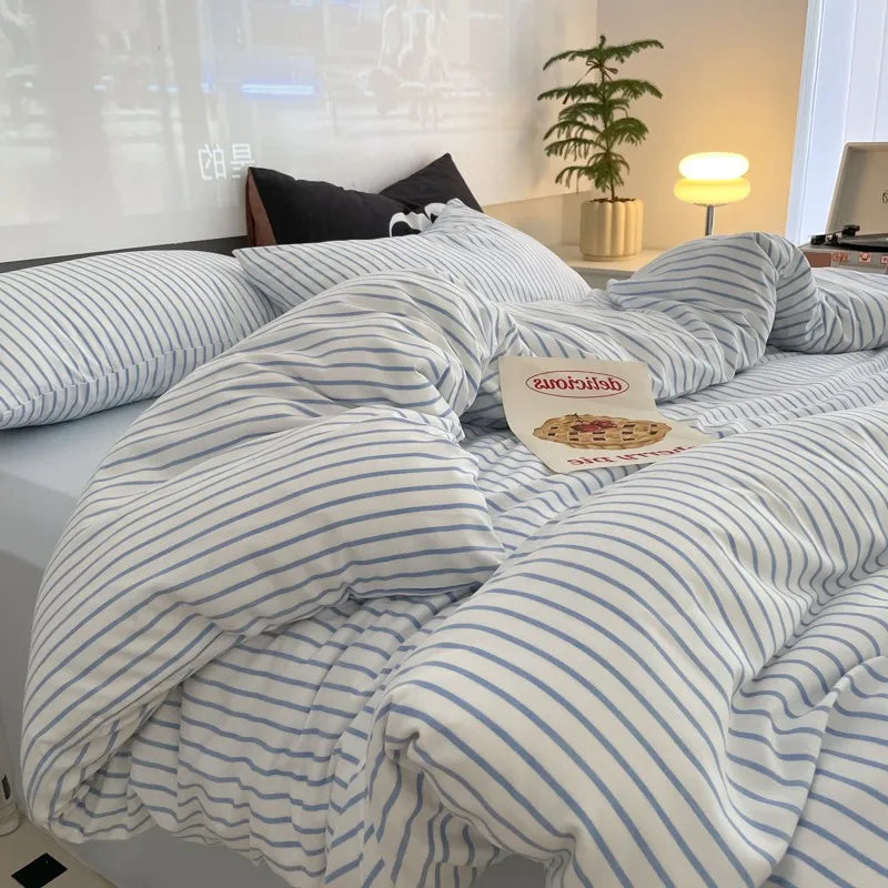 Calm Stripe Bedding Set