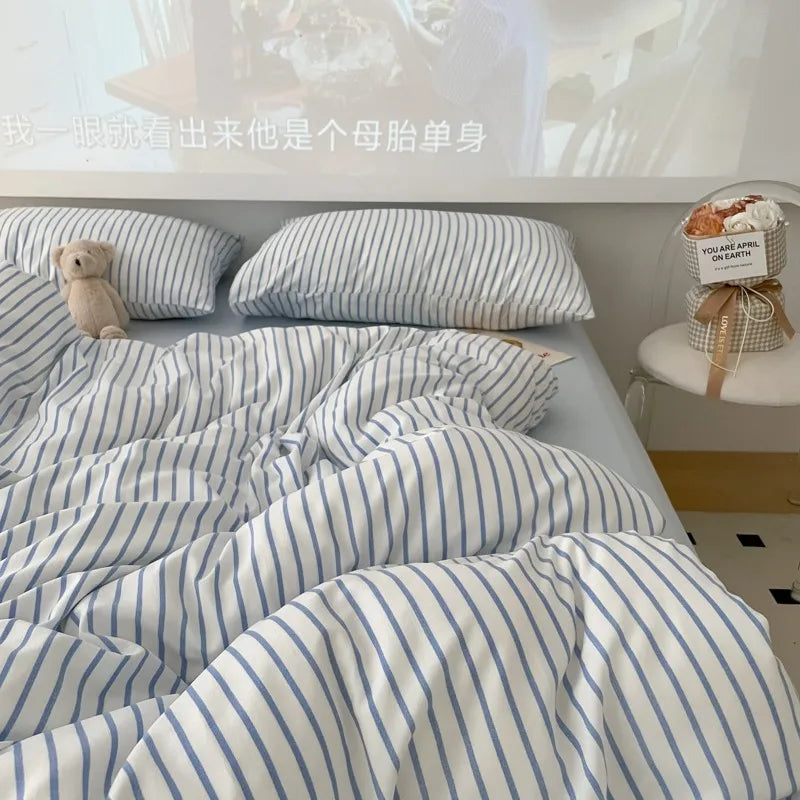 Calm Stripe Bedding Set