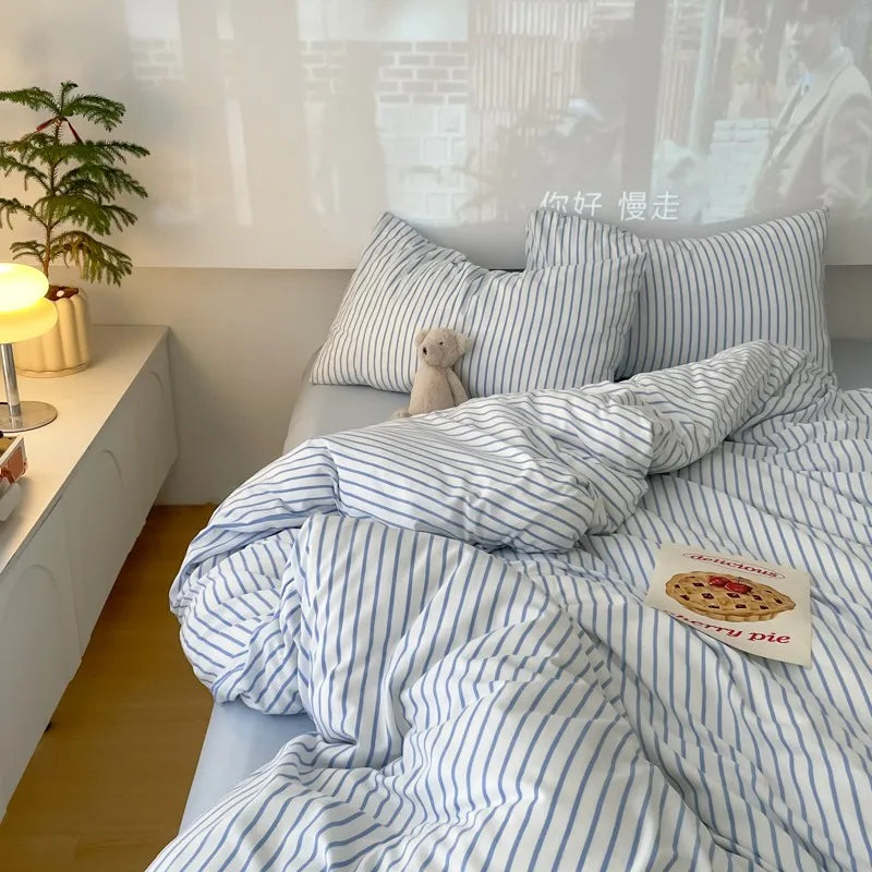 Calm Stripe Bedding Set