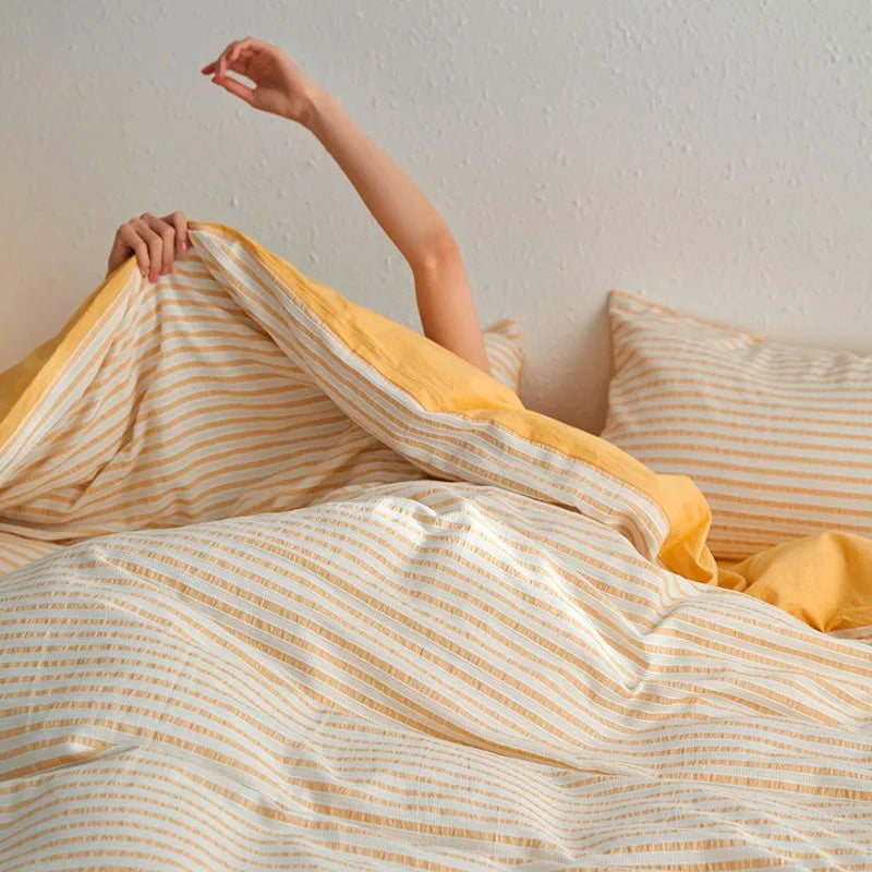 Sunrise Stripes Bedding Set