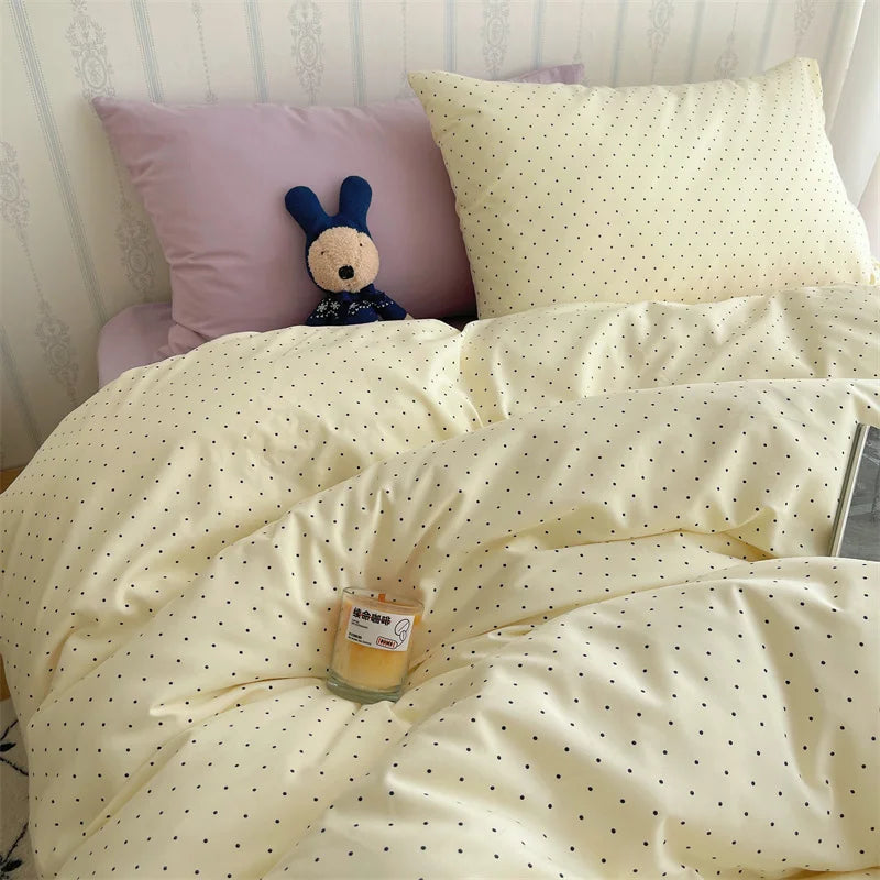 Dotted Charm Bedding Set