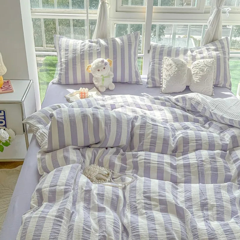 Fresh Stripe Breeze Bedding Set
