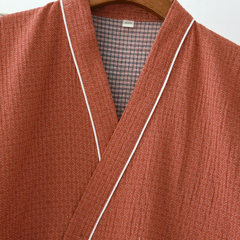 Zen Cotton Kimono Pajama Set