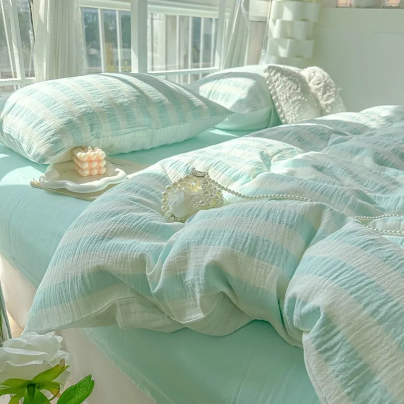 Fresh Stripe Breeze Bedding Set