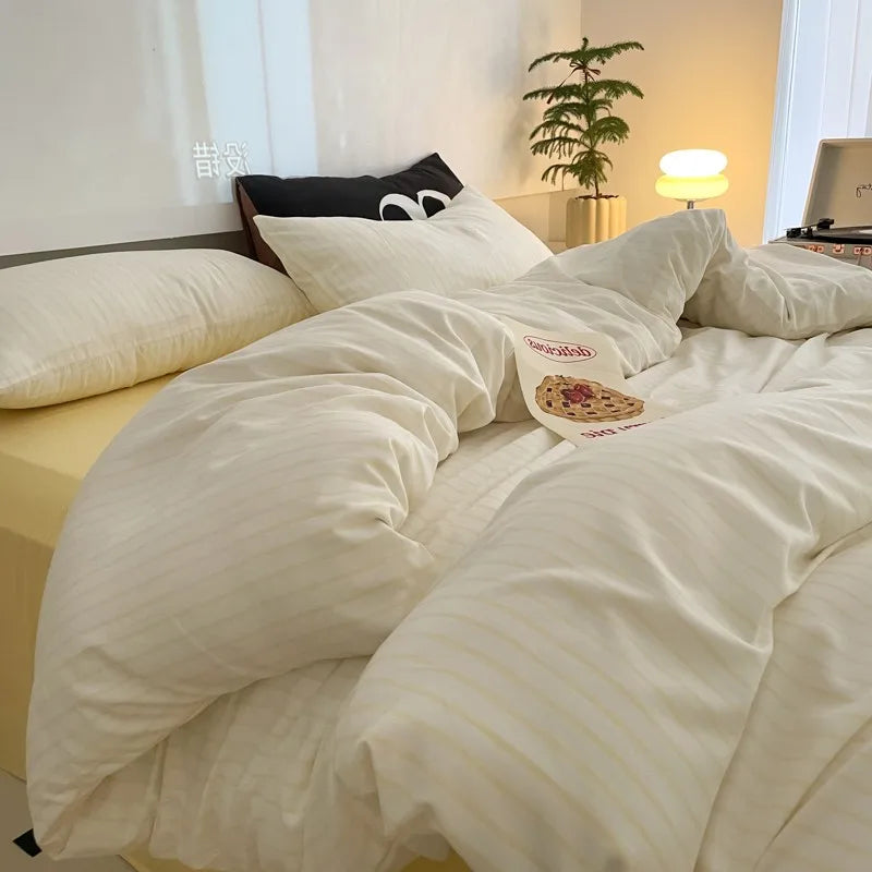 Calm Stripe Bedding Set