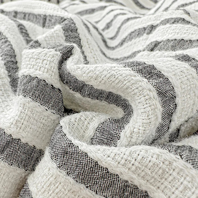 Serene Stripes Bedding Set