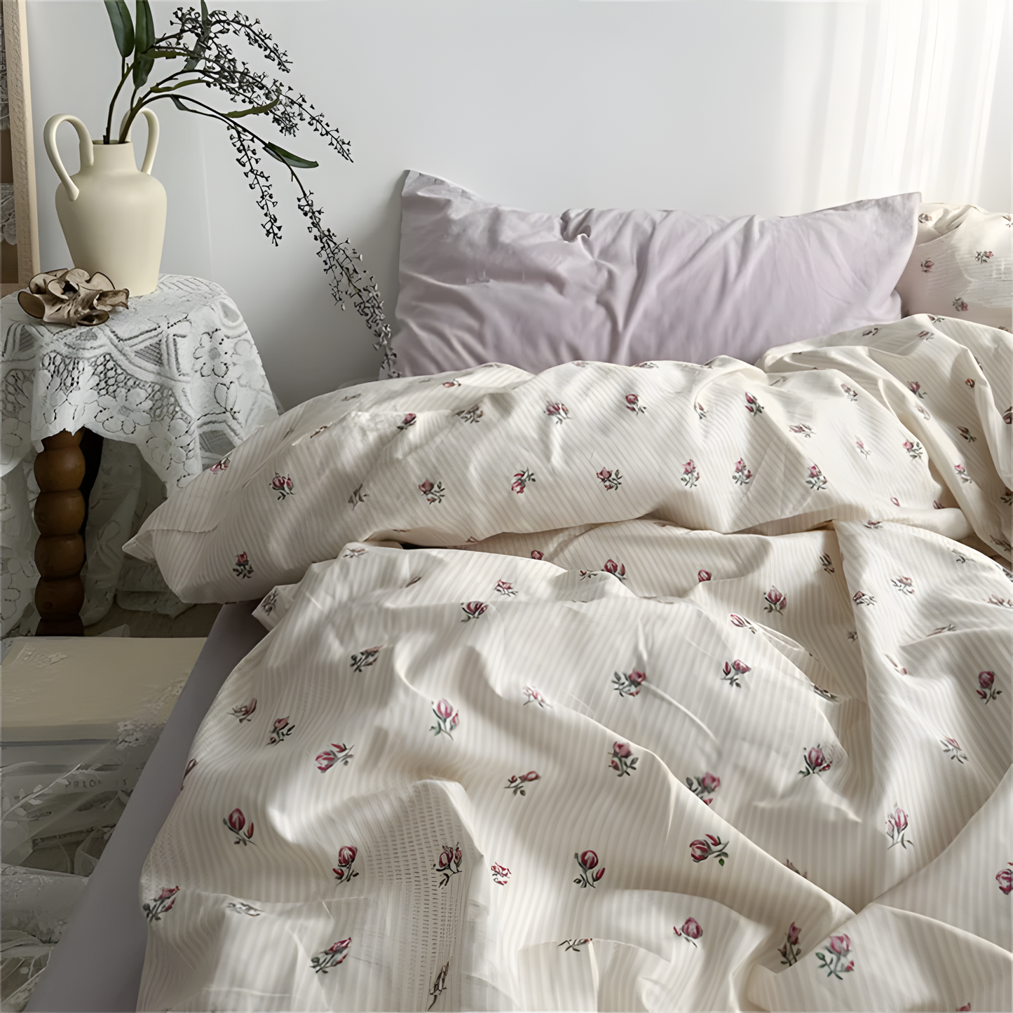 Floral Stripes Serenity Set