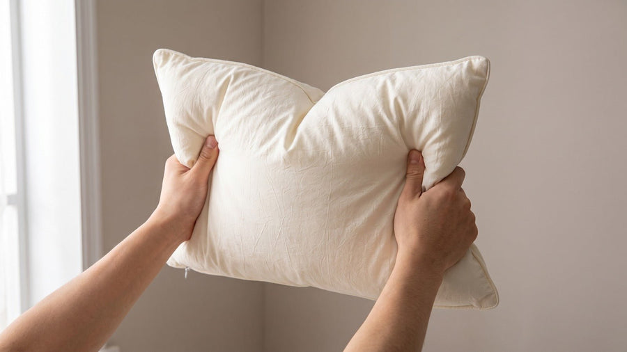 How to Fluff a Pillow (and When to Stop Trying) - WhisperLinens