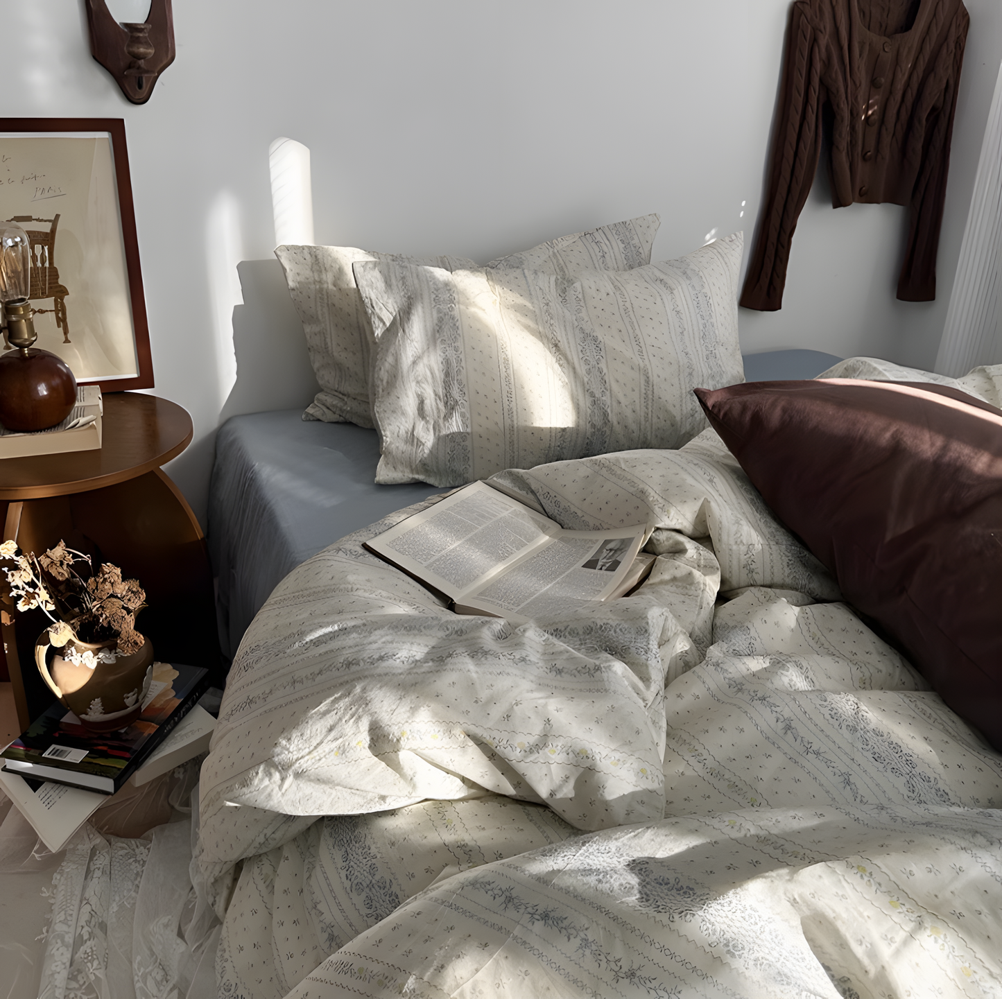 Serene Stripes Bedding Set
