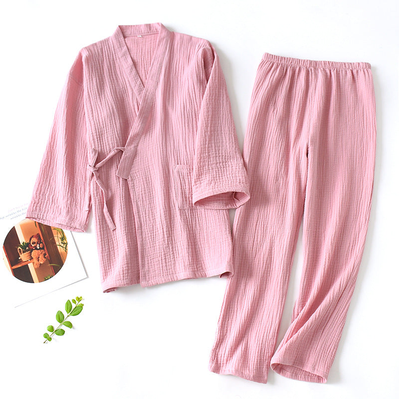 Soft Breeze Kimono Pajama Set