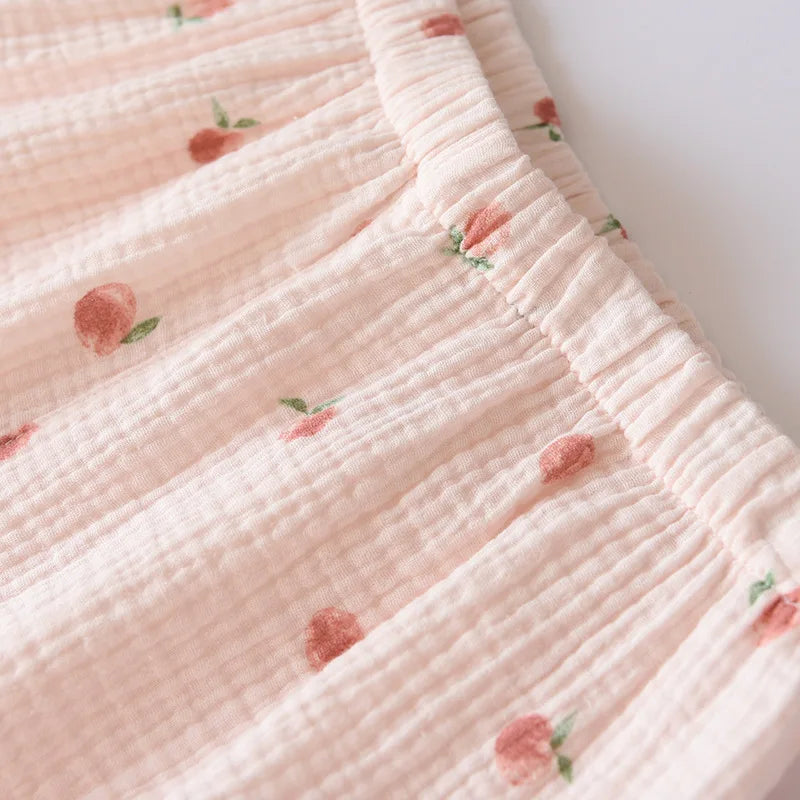 Peachy Breeze Pajama Set