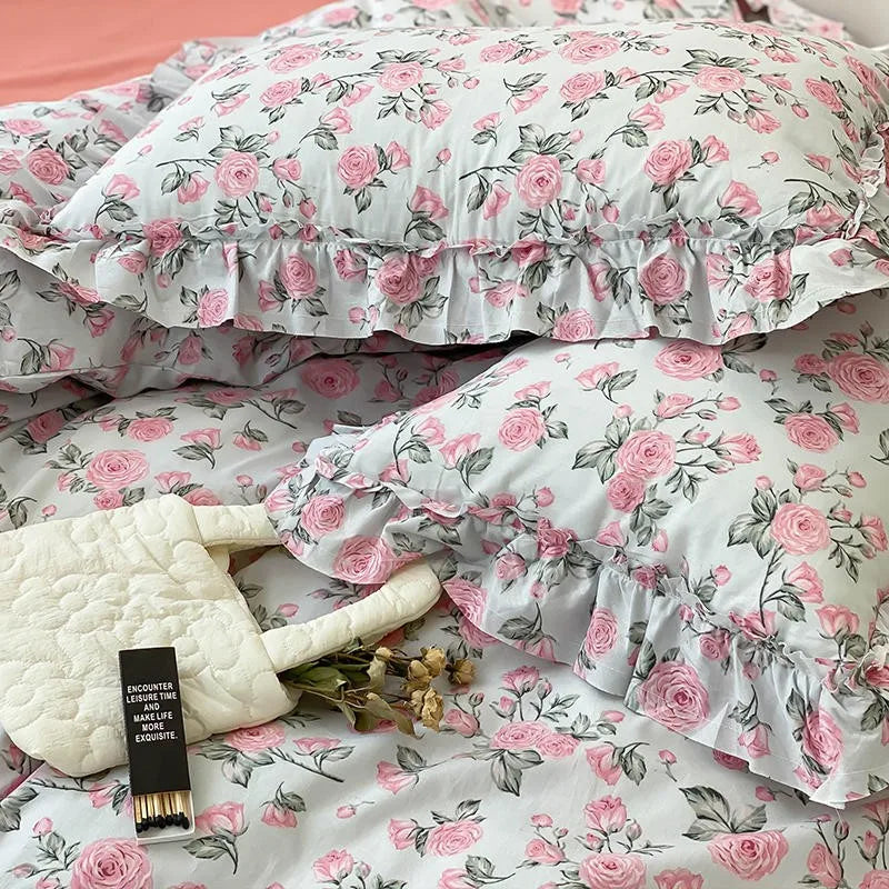 Rose Petal Reverie Bedding Set