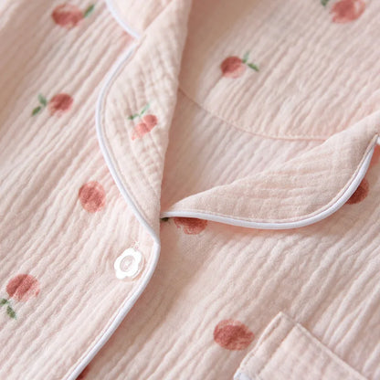 Peachy Breeze Pajama Set